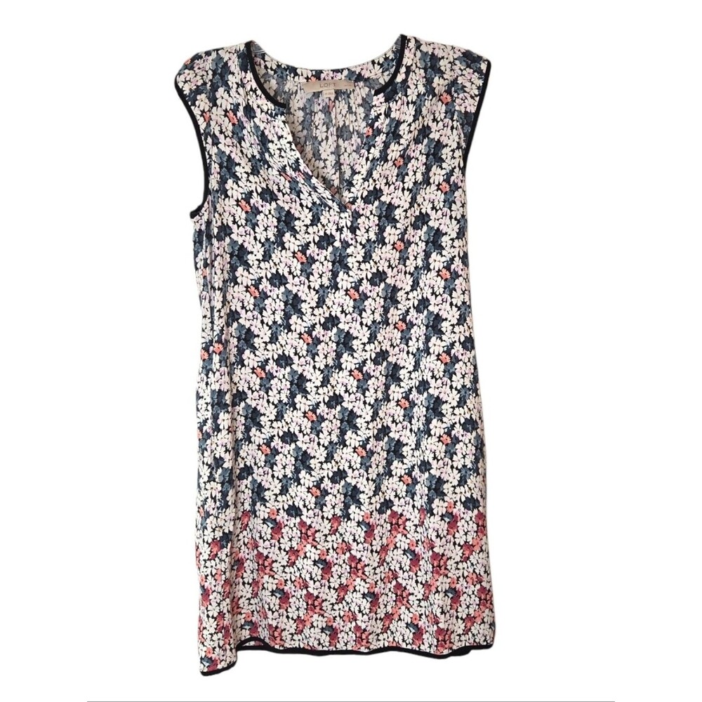 Loft Floral Cottagecore Slip Dress